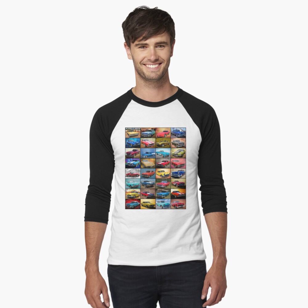 Item preview, Baseball ¾ Sleeve T-Shirt designed and sold by cars.