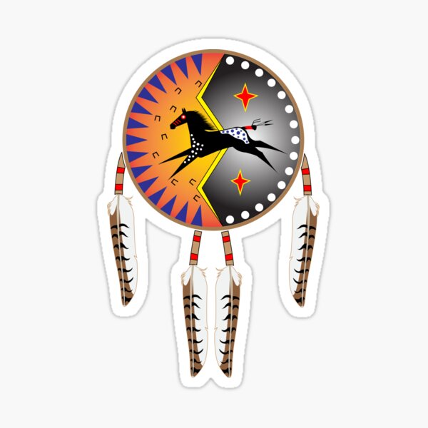 Vista previa del artículo con la obra «War Horse Shield», diseñado y vendido por MelvinWarEagle.