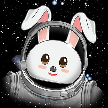 Vorschaubild zum Design Rabbit Astronaut Space Astronomy Astronaut Easter Bunny Gear von DynamicDesign