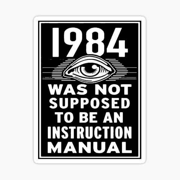 1984 Sticker