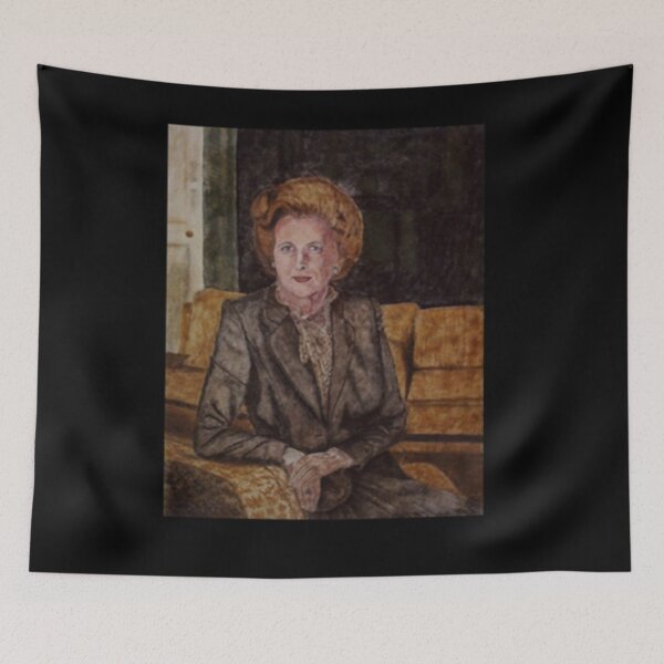 Item preview, Prime Minister Margaret Thatcher Iron Lady   designed and sold by QuriousShhop.