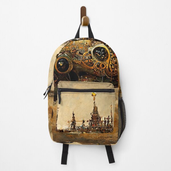 Item preview, Steampunk Flying Fortress designed and sold by AM FineArtPrints.