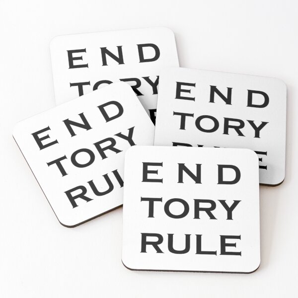 Aperçu de l'œuvre Mettre fin à la règle conservatrice - Anti-Tory, Margaret Thatcher, Politique, Politique, Anti-Gouvernement, Anti-Thatcher créée et vendue par QuriousShhop.
