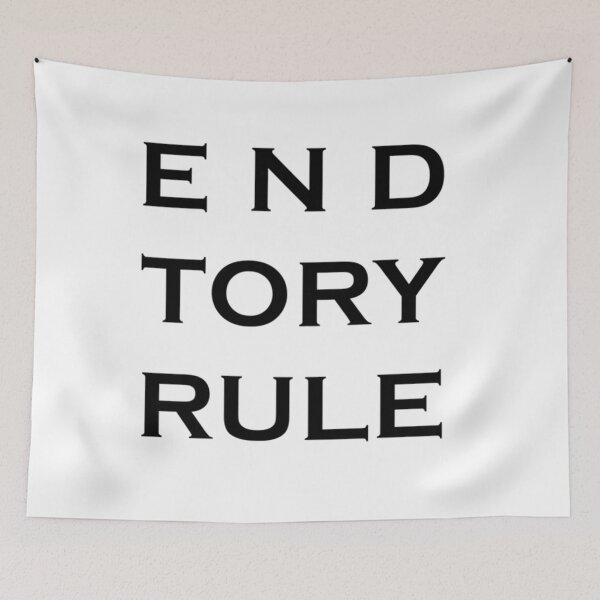 Item preview, Poner fin a la regla Tory - Anti-Tory, Margaret Thatcher, Político, Política, Anti-Gobierno, Anti-Thatcher designed and sold by QuriousShhop.