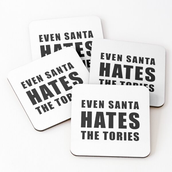 Item preview, Even Santa Hates The Tories - Anti-Tory, Margaret Thatcher, Political, Politics, Anti-Government, Bl designed and sold by QuriousShhop.