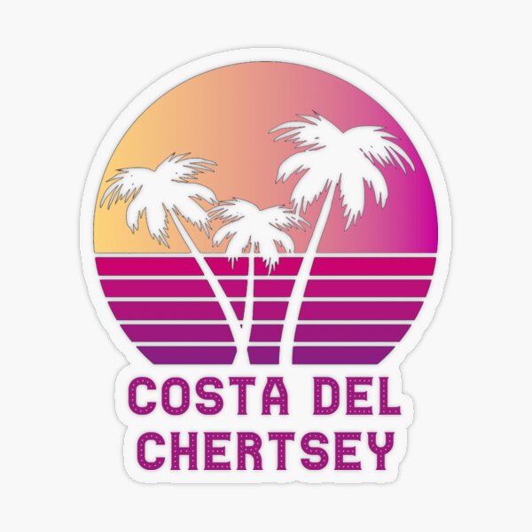 Item preview, Costa Del Chertsey Funny Runnymede Surrey Design designed and sold by RADGEGEAR2K92.