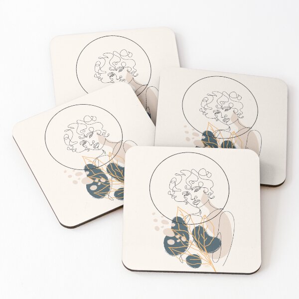 Item preview, Minimalistic floral boho lineart  designed and sold by CreativeStrand.