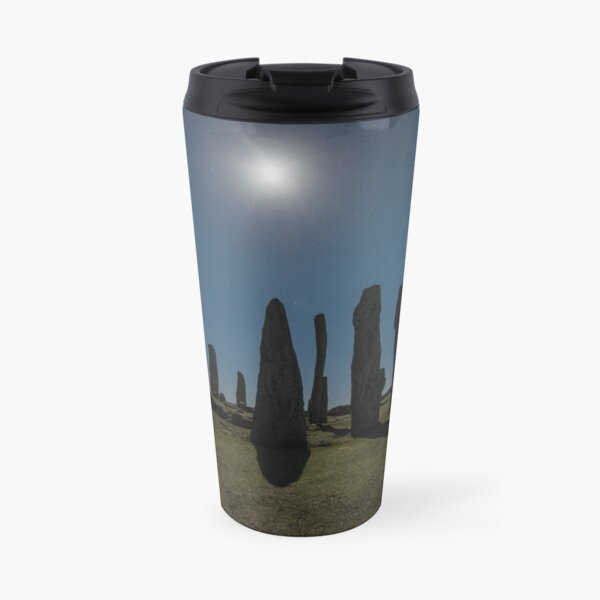 Callanish and the full Moon Travel Coffee Mug