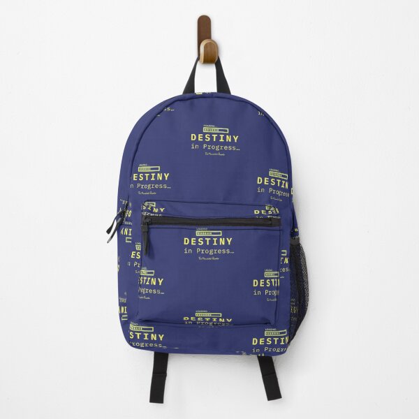 Item preview, Loading Destiny in Progress - Navy Blue Yellow designed and sold by TheReporter1.