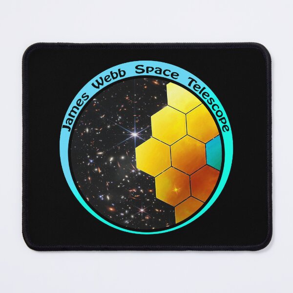 Item preview, JWST James Webb Telescope - First Deep Field image, turquoise designed and sold by Kestrelle.