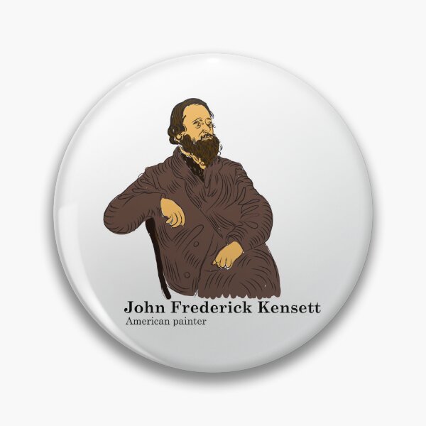 Item preview, John Frederick Kensett portait | John Frederick Kensett  designed and sold by KARTICK DUTTA.