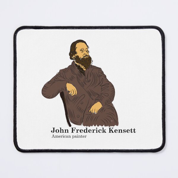 Item preview, John Frederick Kensett portait | John Frederick Kensett  designed and sold by KARTICK DUTTA.