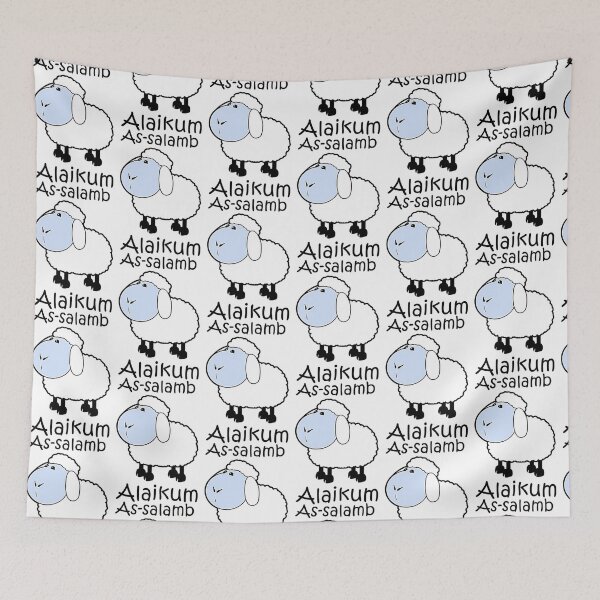 Item preview, As-Salam Alaikum - Boys Lamb Salam Baby One-Piece designed and sold by KalebSim.