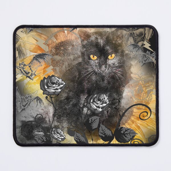 Item preview, Cool Skulls, Bats Halloween Black Cat designed and sold by tamdevo1.