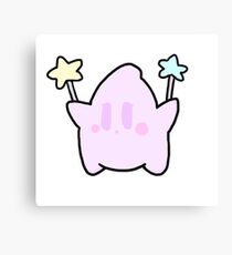 Mario Galaxy rosalina luma Canvas Print