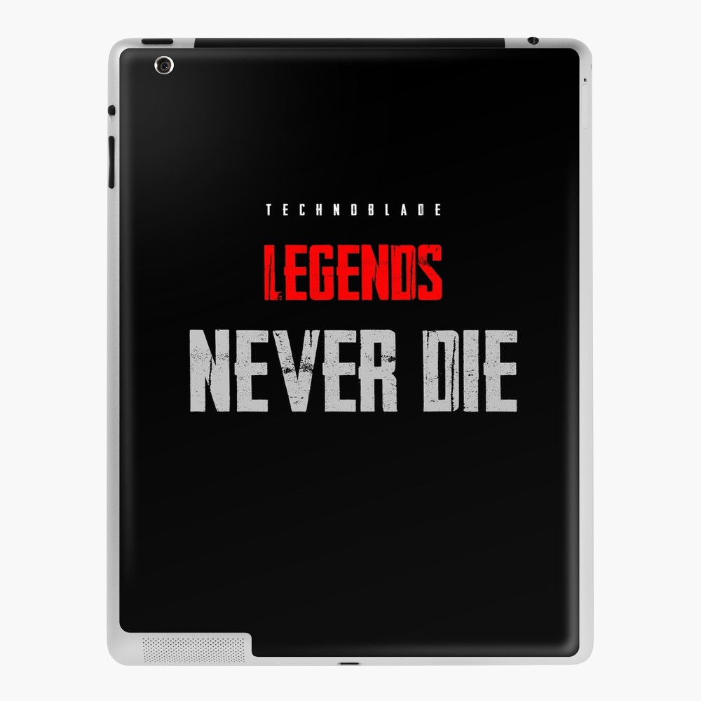 Technoblade never dies Sticker for Sale by Abdul Rafay