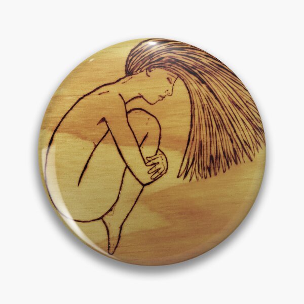 Item preview, Swirling, Woman in Fetal Position, Original Art designed and sold by HBBArtShop.