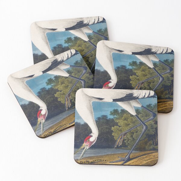 Item preview, Hooping Crane from Birds of America, Adorable Whooping Crane, Whooping Crane Grus Americana, Whooping Crane Wildlife Bird designed and sold by Trendymotion.
