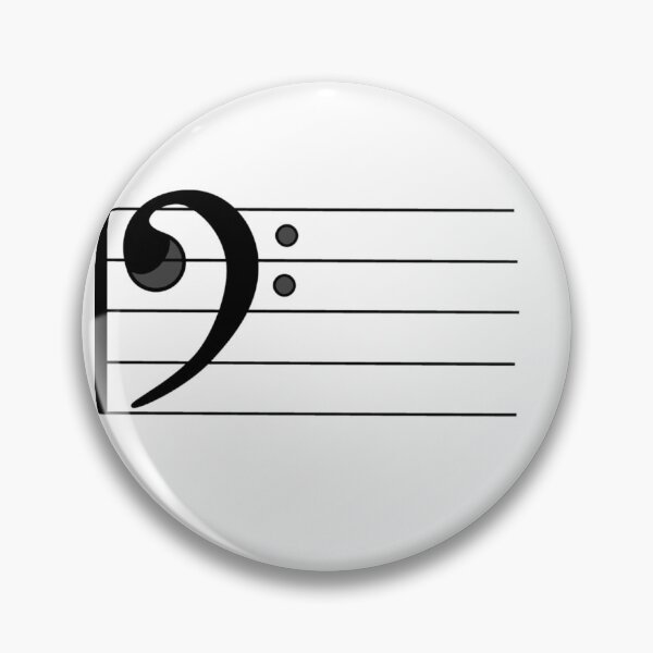 Item preview, Bass Clef designed and sold by Steve Stones.