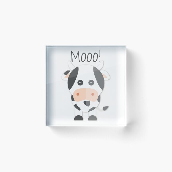 Item preview, Cute cow design mooo! Just a cow! Qurbani design Sticker Copy designed and sold by KalebSim.