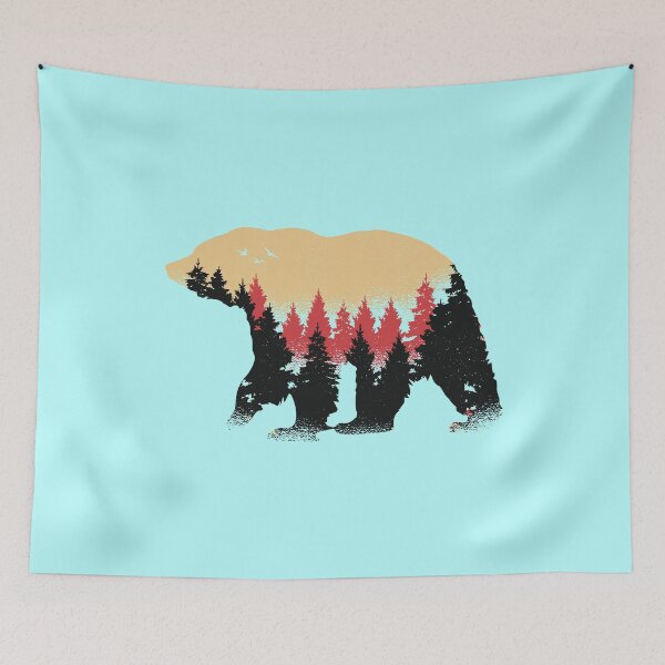 Item preview, Grizzly Bear Cloaked In Autumn | Autumn Vibe | It’s Fall Yall  designed and sold by MJDezigns.