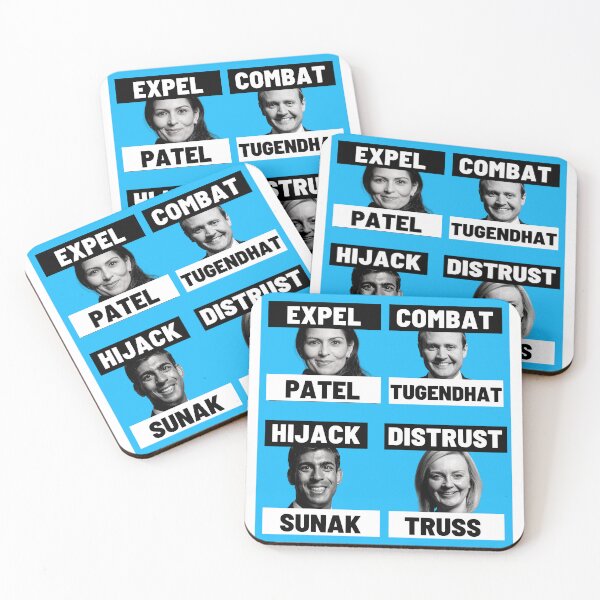 Item preview, Political T-Shirts UK - Tory Leadership Contenders designed and sold by Punny Business UK.