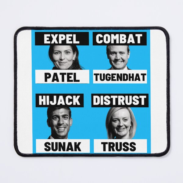 Item preview, Political T-Shirts UK - Tory Leadership Contenders designed and sold by Punny Business UK.