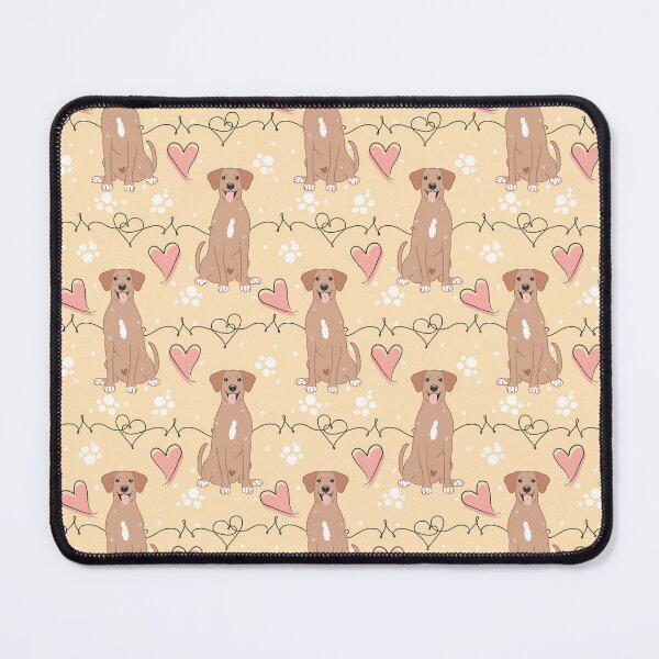 Item preview, LOVE Light Wheaten White Rhodesian Ridgeback designed and sold by Lulupainting.