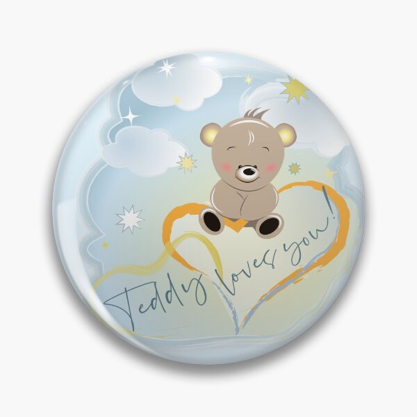 Item preview, Teddy Bear Loves You designed and sold by danikaVT.