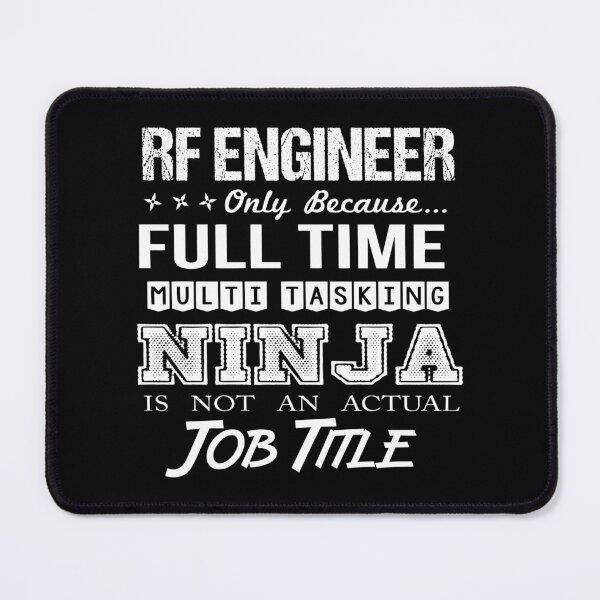 Item preview, Rf Engineer T Shirt - Multitasking Ninja Job Gift Item Tee designed and sold by watkinsmat.