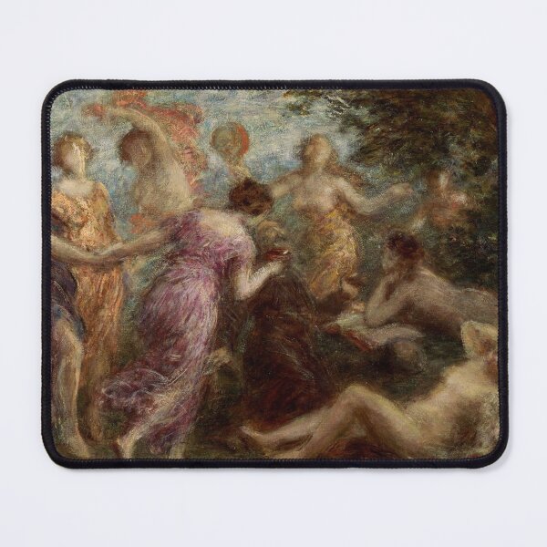 Item preview, Henri Fantin-Latour (1836–1904), The Temptation of Saint Anthony (c 1875)  designed and sold by Vintage Designs +.