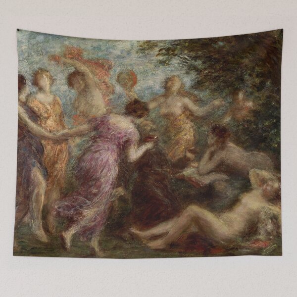 Item preview, Henri Fantin-Latour (1836–1904), The Temptation of Saint Anthony (c 1875)  designed and sold by Vintage Designs +.