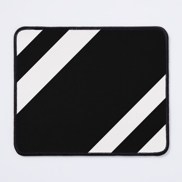 Item preview, Black And White Diagonal Striped designed and sold by OutcastBrain.