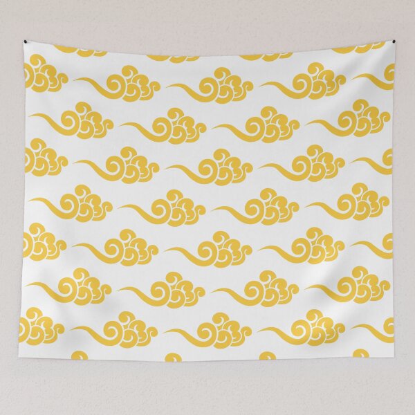 Item preview, Yellow Chinese Clouds Pattern designed and sold by Ayoub14.