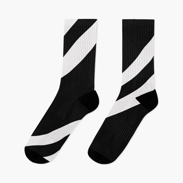 Item preview, Black And White Diagonal Striped designed and sold by OutcastBrain.