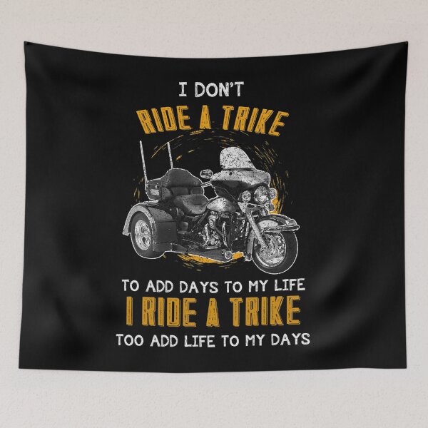 Item preview, Triker Three Wheeler Motortrike Gift I Ride A Trike designed and sold by backearmuffs275.