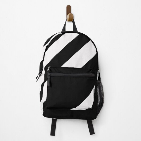 Item preview, Black And White Diagonal Striped designed and sold by OutcastBrain.