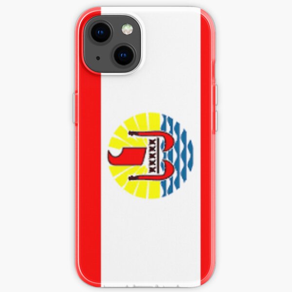 Drapeau de Tahiti Coque souple iPhone