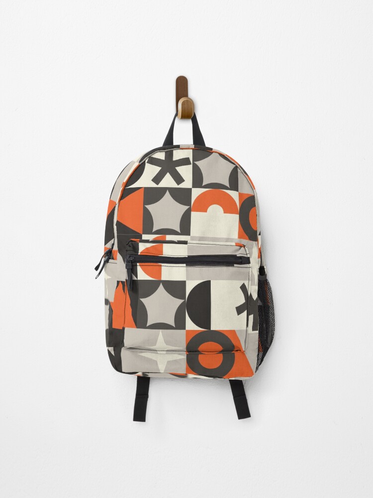 Thumbnail 1 of 3, Backpack, Geometric pattern designed and sold by SunriseD.
