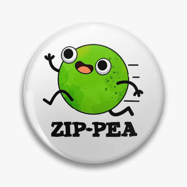 Item preview, Zip-pea Funny Zippy Pea Puns  designed and sold by punnybone.