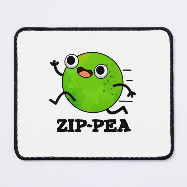 Item preview, Zip-pea Funny Zippy Pea Puns  designed and sold by punnybone.