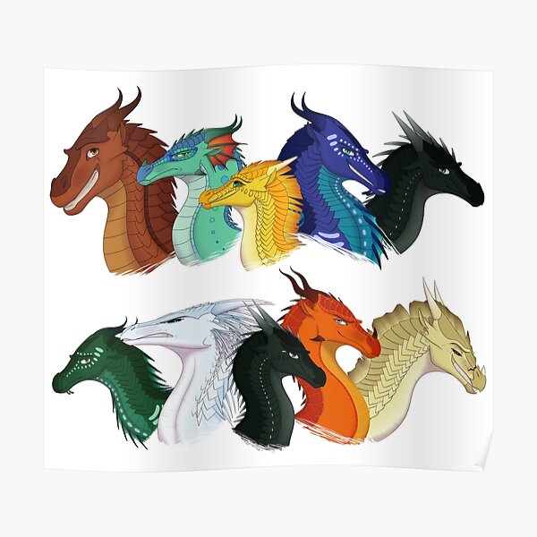 Wings of Fire - POV Characters Poster