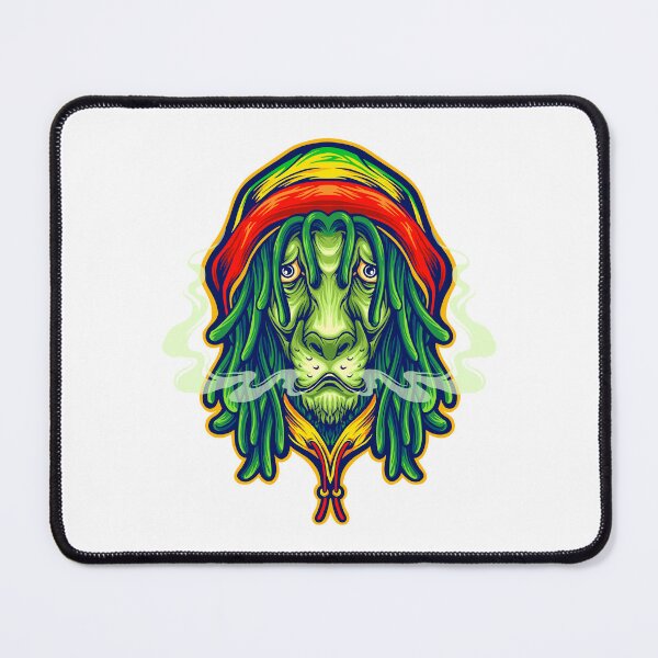 Item preview, Funny Dreadlock Rasta Reggae Lion designed and sold by MYZAK HRM.