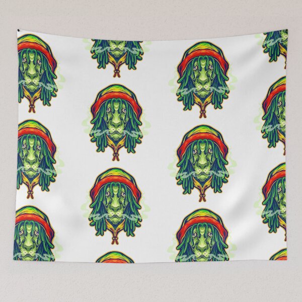Item preview, Funny Dreadlock Rasta Reggae Lion designed and sold by MYZAK HRM.