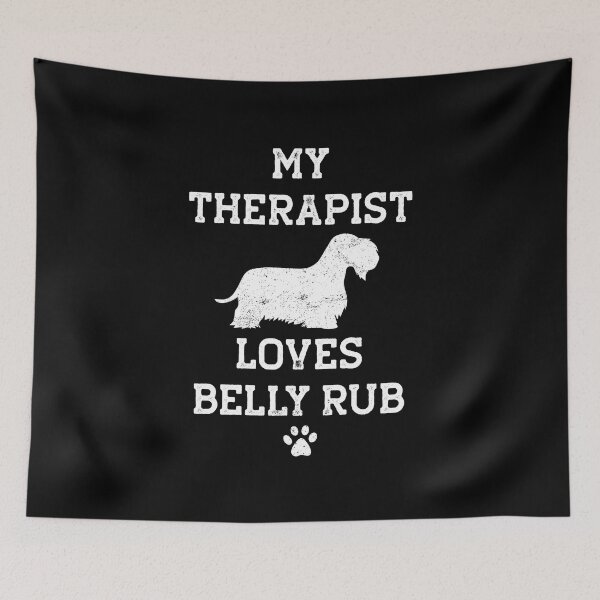 Item preview, My Therapist is My Cesky Terrier Dog designed and sold by rafaeltto.