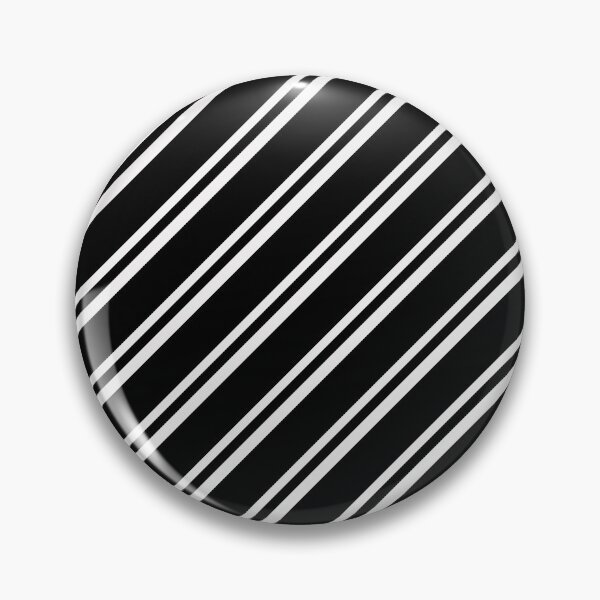 Item preview, Black And White Diagonal Striped designed and sold by OutcastBrain.