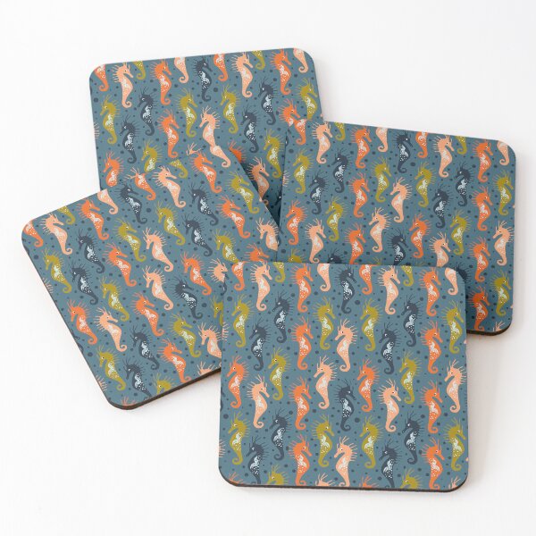 Item preview, colorful seahorses designed and sold by OtterFactory.
