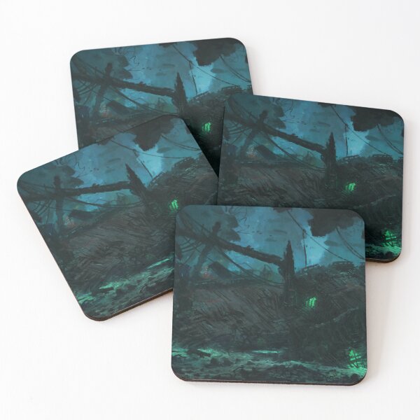 Item preview, Underwater Shipwreck, Mysterious Environment Concept Art designed and sold by Area31Studios.