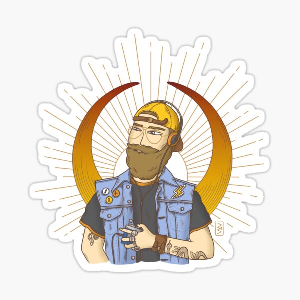 80s vibes Sticker