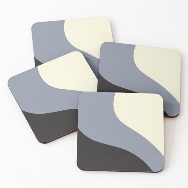 Item preview, Simple Waves - Black, Gray and Cream  designed and sold by LAEC-Shop.